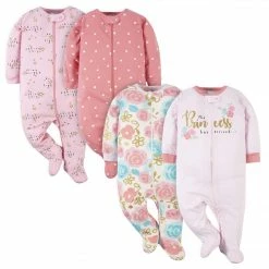 Gerber® 4-Pack Baby Girls Princess Sleep 'n Plays BabyPreemie - 24M