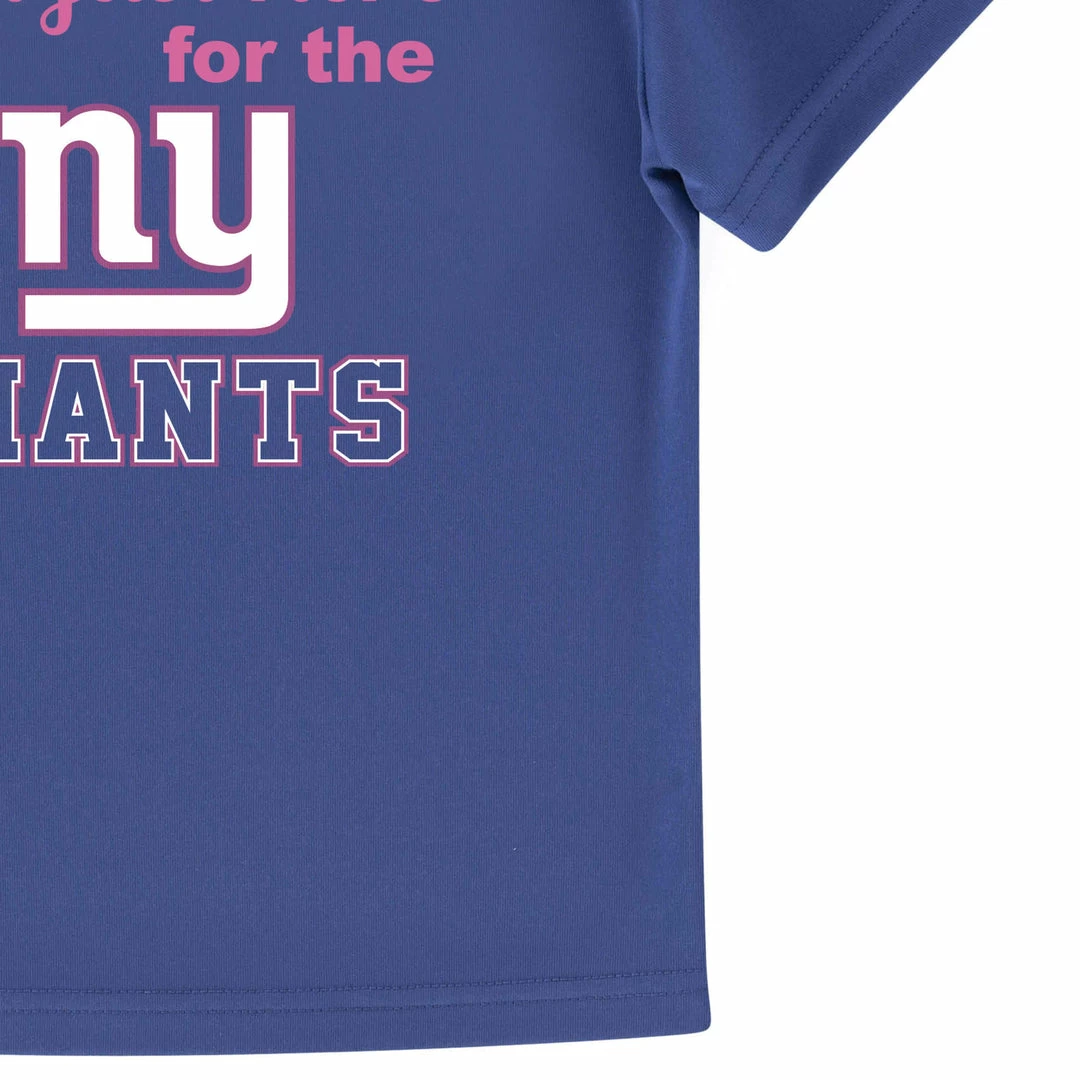 Outlet ๐ NFL New York Giants ๐ง Girls Short Sleeve Tee ๐ Shirt BabyPreemie - 24M โ 4 NFL New York Giants Girls Short Sleeve Tee Shirt BabyPreemie - 24M