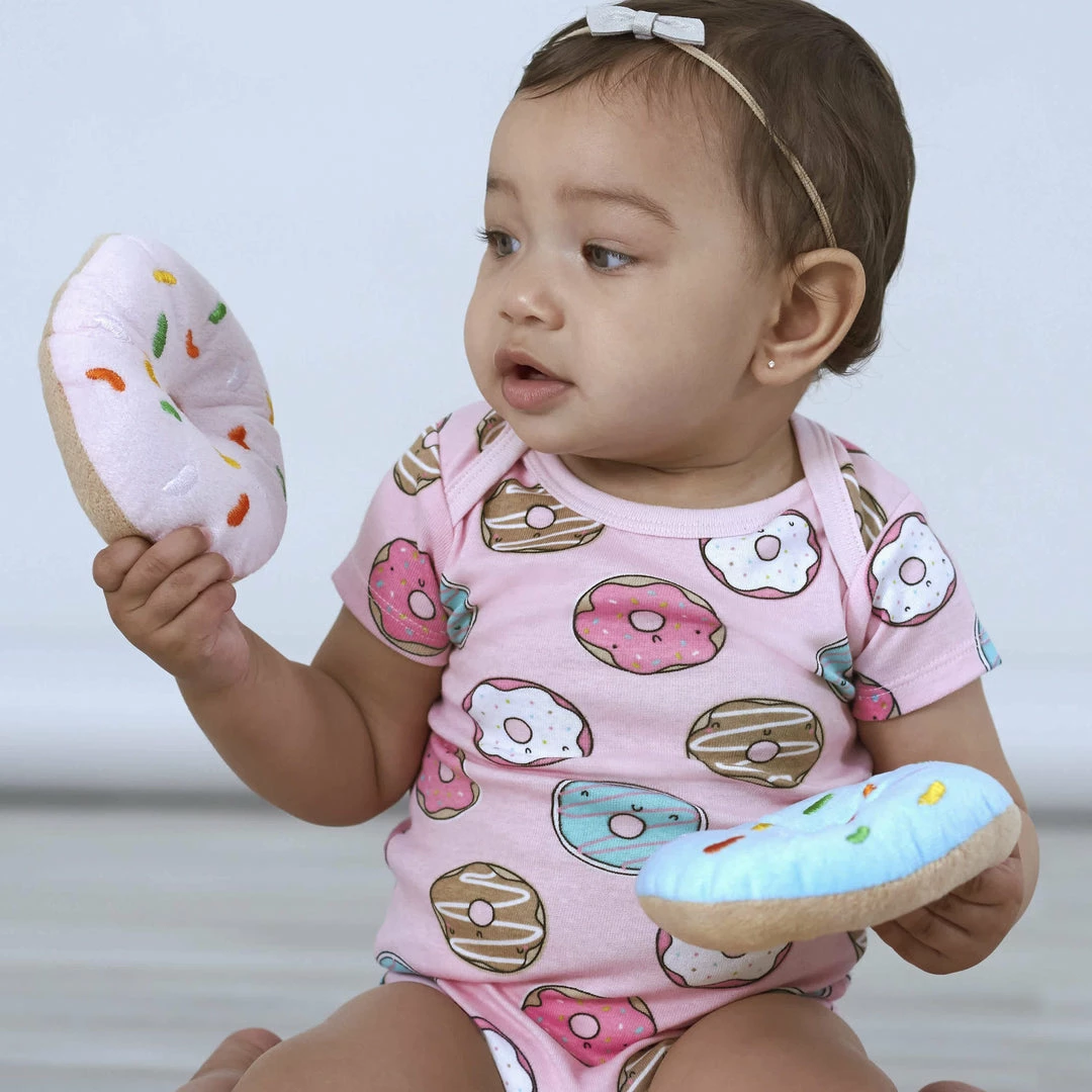 Coupon 🧨 Gerber® 4-Piece Baby Cookies & Donuts Onesies® Bodysuit & Sleep 'N Play Set 👍 2 Gerber® 4-Piece Baby Cookies & Donuts Onesies® Bodysuit & Sleep 'N Play Set