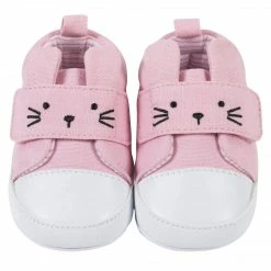 Gerber® Baby Girls Pink Bunny Shoes