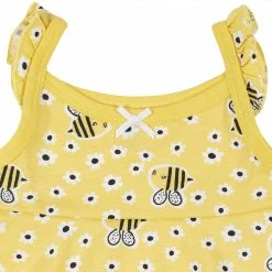 Best Pirce ๐ Gerber Childrenswear BabyPreemie - 24M 3-Piece Baby & Toddler ๐ง Girls Bee Garden ๐ Dress, Diaper Cover & Sun Hat Set โ๏ธ 8 Gerber Childrenswear BabyPreemie - 24M 3-Piece Baby & Toddler Girls Bee Garden Dress, Diaper Cover & Sun Hat Set