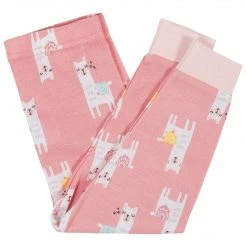 Flash Sale ⌛ Gerber® 4-Piece Infant & Toddler 👧 Girls Llama Snug Fit Cotton Pajamas BabyPreemie - 24M ⭐ 9 Gerber® 4-Piece Infant & Toddler Girls Llama Snug Fit Cotton Pajamas BabyPreemie - 24M