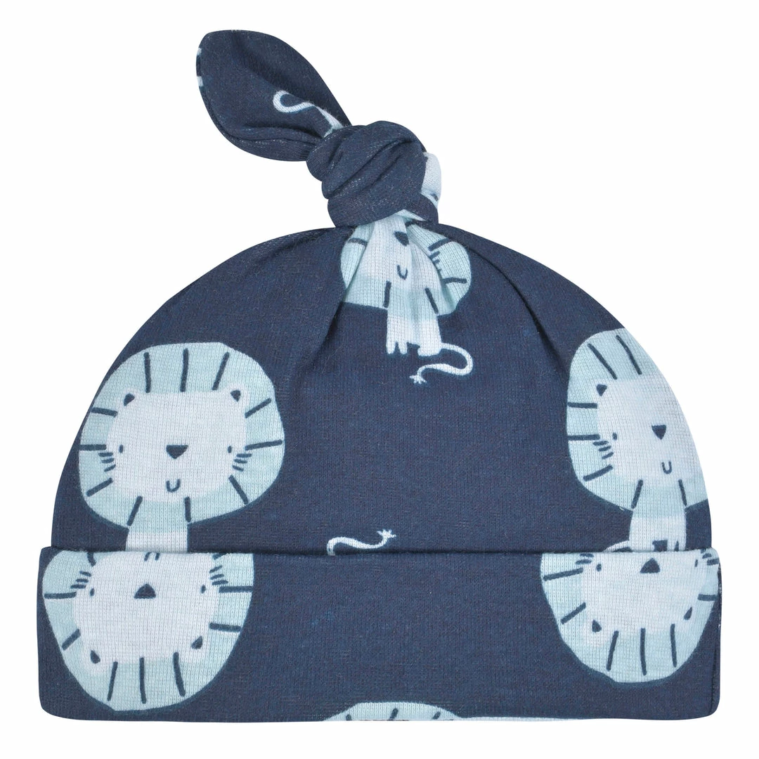 Best Pirce 👏 Gerber® 3-Piece Baby Boys Comfy Stretch Lion Long Sleeve 👚 Shirt, Footed Pant, & Cap Set BabyPreemie - 24M ✔️ 4 Gerber® 3-Piece Baby Boys Comfy Stretch Lion Long Sleeve Shirt, Footed Pant, & Cap Set BabyPreemie - 24M