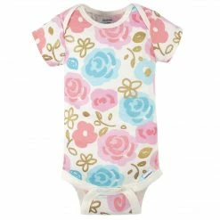 Gerber® 6-Piece Baby Girls Princess Onesies® Bodysuit And Sleep 'N Play Set BabyPreemie - 24M