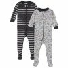 Gerber® 2-Pack Baby & Toddler Boys Dino Snug Fit Footed Cotton Pajamas BabyPreemie - 24M