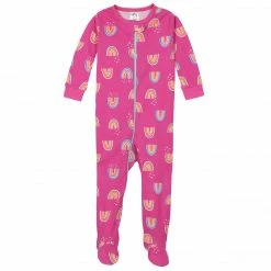 Wholesale 👏 Gerber® 4-Pack Baby & Toddler 👧 Girls Dreams & Rainbows Snug Fit Footed Cotton Pajamas BabyPreemie - 24M 🛒 22 Gerber® 4-Pack Baby & Toddler Girls Dreams & Rainbows Snug Fit Footed Cotton Pajamas BabyPreemie - 24M