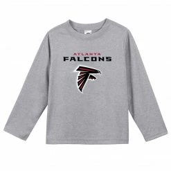 NFL Atlanta Falcons Boys Long Sleeve Tee Shirt