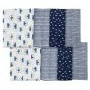Gerber® BabyPreemie - 24M 8-Pack Baby Boys Fox Burp Cloths
