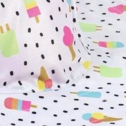 Gerber® BabyPreemie - 24M 3-Piece Girls Ice Cream Dreams Swim Bottoms, Rash Guard, & Hat Bundle