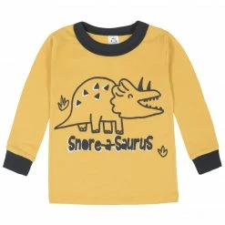 Gerber® BabyPreemie - 24M 4-Piece Infant & Toddler Boys Dino Snug Fit Cotton Pajamas
