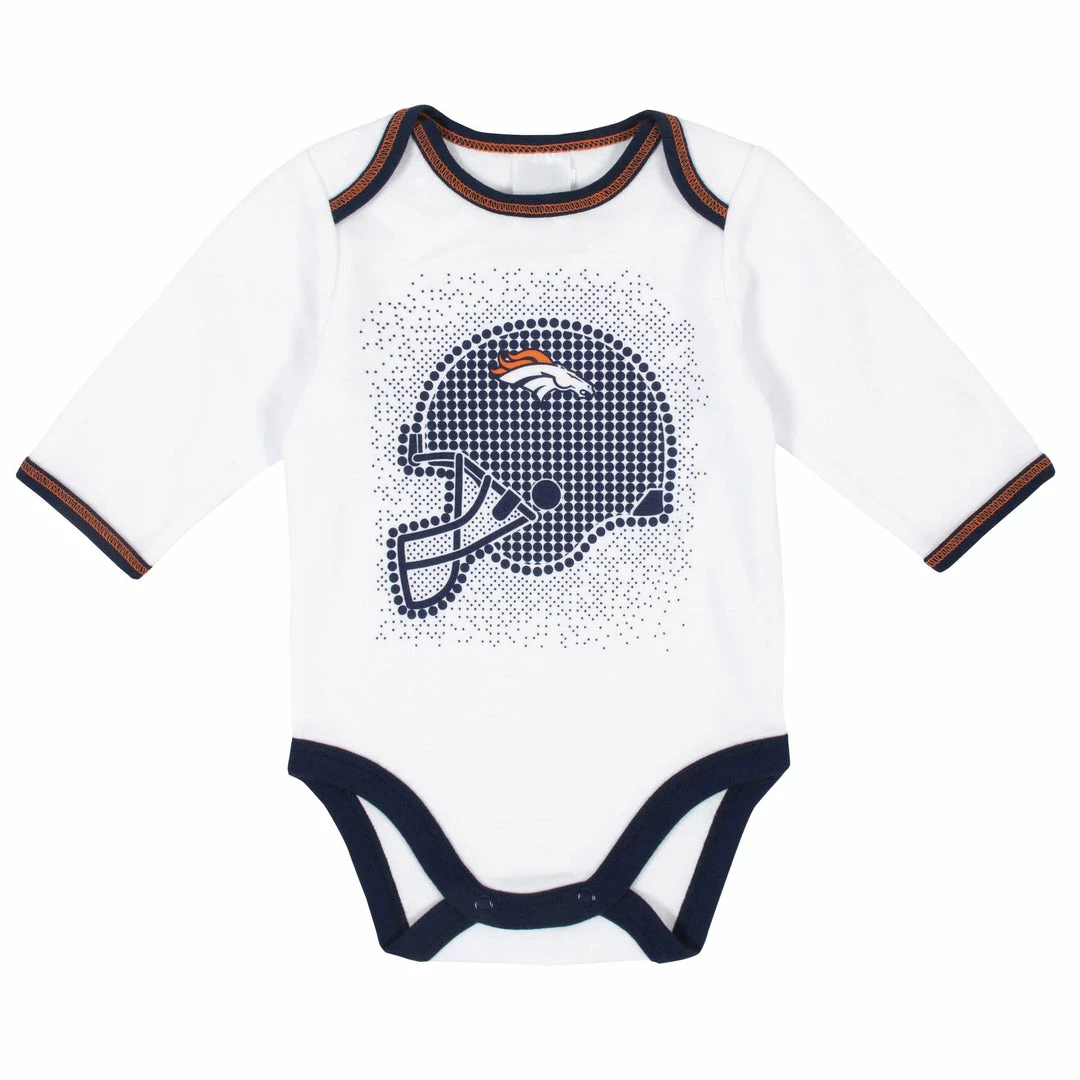 Wholesale ๐ NFL BabyPreemie - 24M Denver Broncos 3-Piece Baby Boys Bodysuit, Pant, And Cap Set ๐ 2 NFL BabyPreemie - 24M Denver Broncos 3-Piece Baby Boys Bodysuit, Pant, And Cap Set