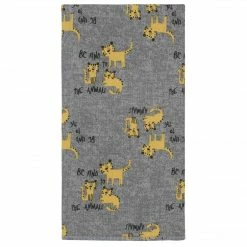 Gerber® BabyPreemie - 24M 4-Pack Baby Boys Tiger Flannel Burp Cloths