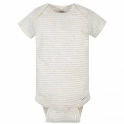 Gerber® BabyPreemie - 24M 8-Pack Baby Boys Tiger Short Sleeve Onesies® Bodysuits