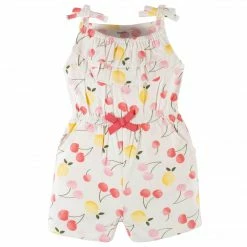 Cheap 👏 Gerber® 2-Pack Baby & Toddler 👧 Girls Cherry Kisses Tank Rompers ⭐ 19 Gerber® 2-Pack Baby & Toddler Girls Cherry Kisses Tank Rompers
