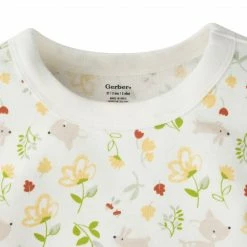 Gerber® 3-Piece Baby & Toddler Girls Floral Meadow French Terry Top, Tulle Tutu, & Legging Set