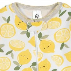 Cheapest 🛒 Gerber® See What's New 2-Pack Baby & Toddler 👧 Girls Lemon Squeeze Snug Fit Footed Cotton Pajamas 👏 14 Gerber® See What's New 2-Pack Baby & Toddler Girls Lemon Squeeze Snug Fit Footed Cotton Pajamas