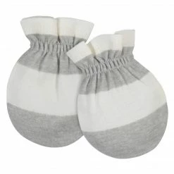 Gerber® 8-Piece Organic Baby Boys Wild Guy Caps & No Scratch Mittens BabyPreemie - 24M