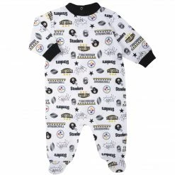 Discount ๐ NFL Pittsburgh Steelers 3-Piece Baby Boys Bodysuit, Sleep 'N Play, And Cap Set ๐ 7 NFL Pittsburgh Steelers 3-Piece Baby Boys Bodysuit, Sleep 'N Play, And Cap Set