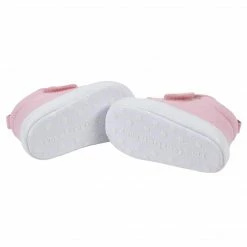 Gerber® Baby Girls Pink Bunny Shoes