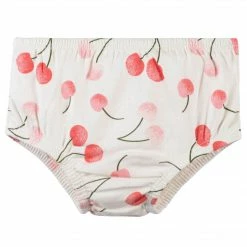 Gerber® See What's New 3-Piece Baby & Toddler Girls Cherry Kisses Dress, Diaper Cover & Headband Set