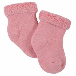 Gerber® 6-Pack Baby Girls Princess Wiggle Proof® Terry Bootie Socks
