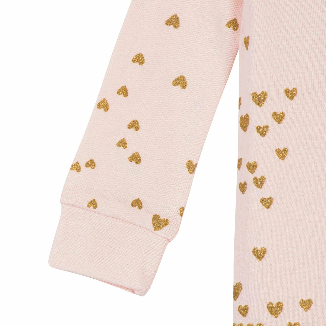 Hot Sale 💯 Gerber® BabyPreemie - 24M 2-Pack Baby & Toddler 👧 Girls Love Snug Fit Footed Cotton Pajamas 🌟 5 Gerber® BabyPreemie - 24M 2-Pack Baby & Toddler Girls Love Snug Fit Footed Cotton Pajamas