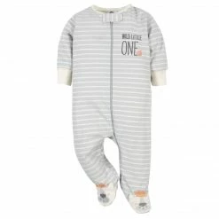 Gerber® Organic 2-Pack Baby Boys Safari Sleep 'N Plays