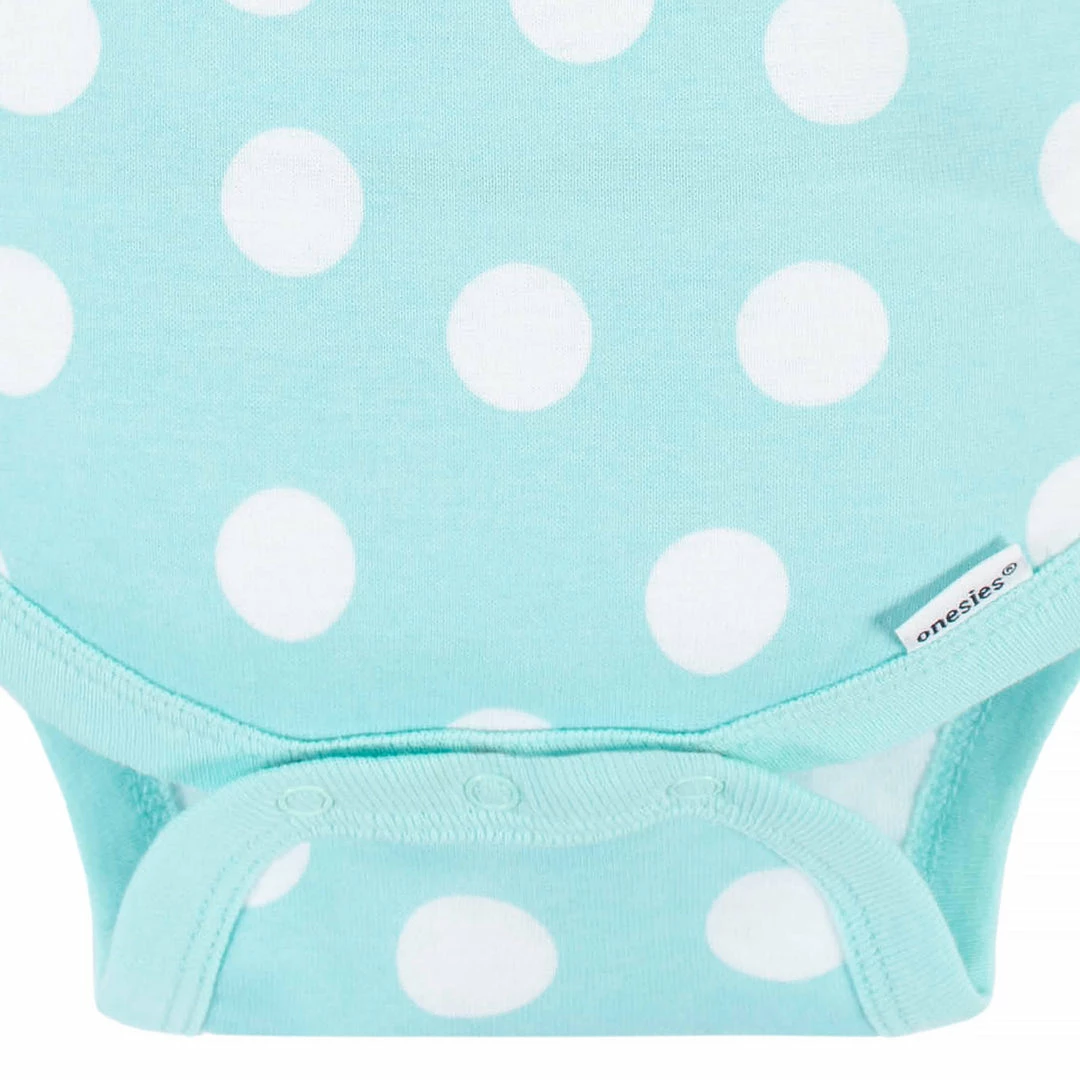 Buy 🔔 Gerber® 4-Pack Baby 👧 Girls Dots Of Rainbows Tank Onesies® Bodysuits 🎉 10 Gerber® 4-Pack Baby Girls Dots Of Rainbows Tank Onesies® Bodysuits