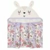 Gerber® Girls Bunny Ballerina Bath Wrap Toddler Girl
