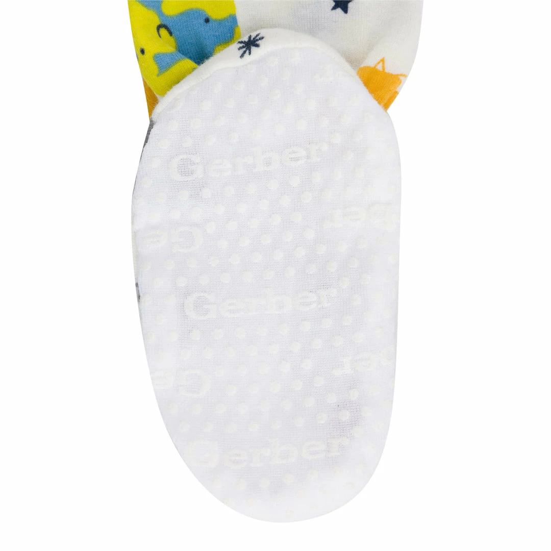 Brand new ✔️ Gerber® BabyPreemie - 24M 2-Pack Baby & Toddler Boys Earth Snug Fit Footed Cotton Pajamas 😀 4 Gerber® BabyPreemie - 24M 2-Pack Baby & Toddler Boys Earth Snug Fit Footed Cotton Pajamas