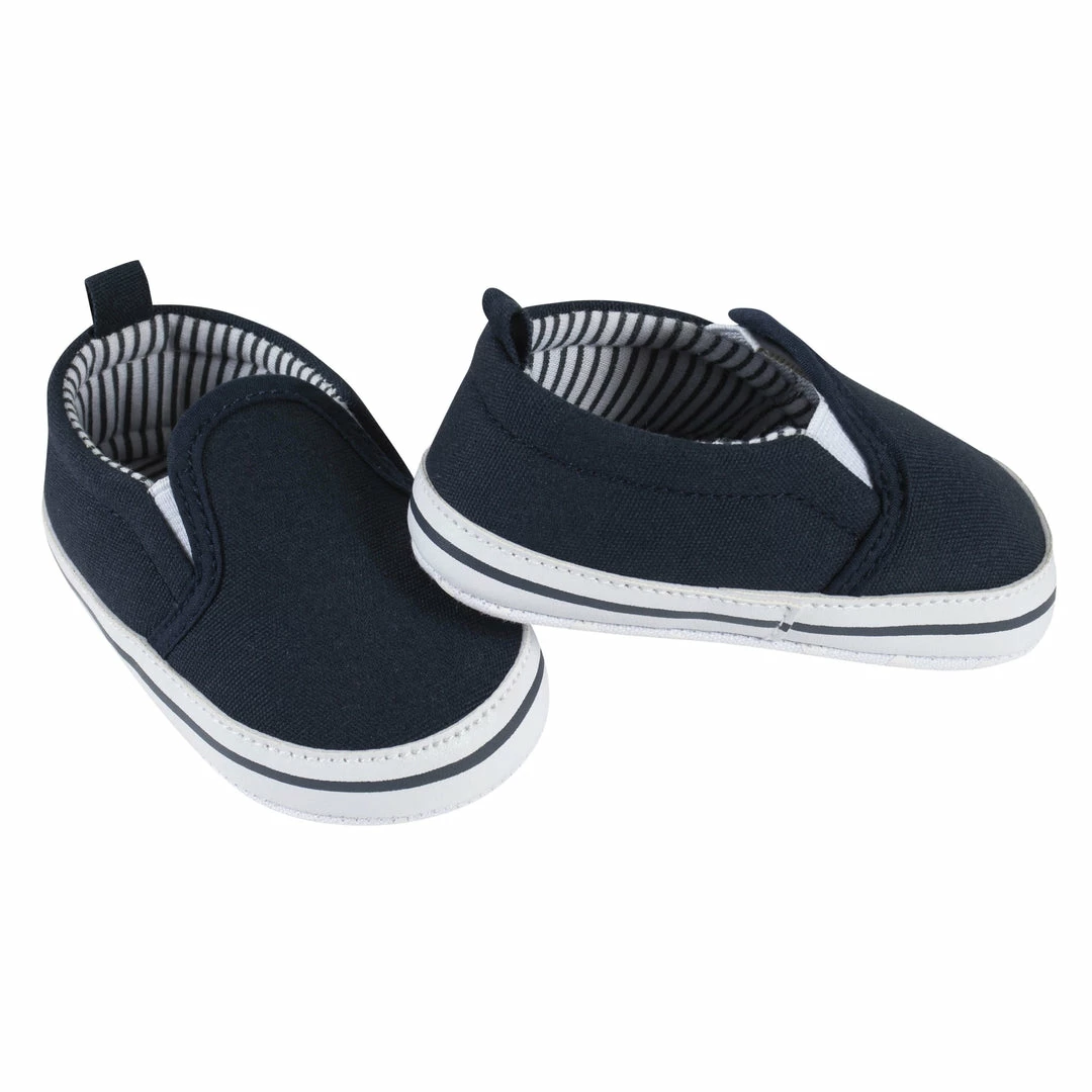 Deals 🎁 Gerber® Baby Neutral Navy Slip-On 👟 Sneaker 🥰 1 Gerber® Baby Neutral Navy Slip-On Sneaker