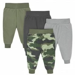 Gerber® 4-Pack Baby Boys Camo Microfleece Pants