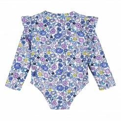 Gerber® See What's New Baby & Toddler Girls Vacation Vibes Rash Guard