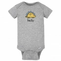 Gerber® BabyPreemie - 24M 8-Pack Baby Boys Dinosaur Short Sleeve Onesies® Bodysuits