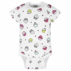 8-Pack Baby Girls Sweet Treats Onesies® Brand Bodysuits BabyPreemie - 24M