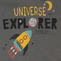 Gerber® See What's New 4-Piece Infant & Toddler Boys Blast Off Snug Fit Cotton Pajamas