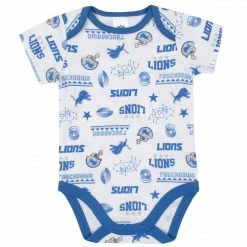 Cheapest ❤️ NFL Detroit Lions 3-Piece Baby Boys Bodysuit, Bib, And Cap Set BabyPreemie - 24M ✔️ 8 NFL Detroit Lions 3-Piece Baby Boys Bodysuit, Bib, And Cap Set BabyPreemie - 24M