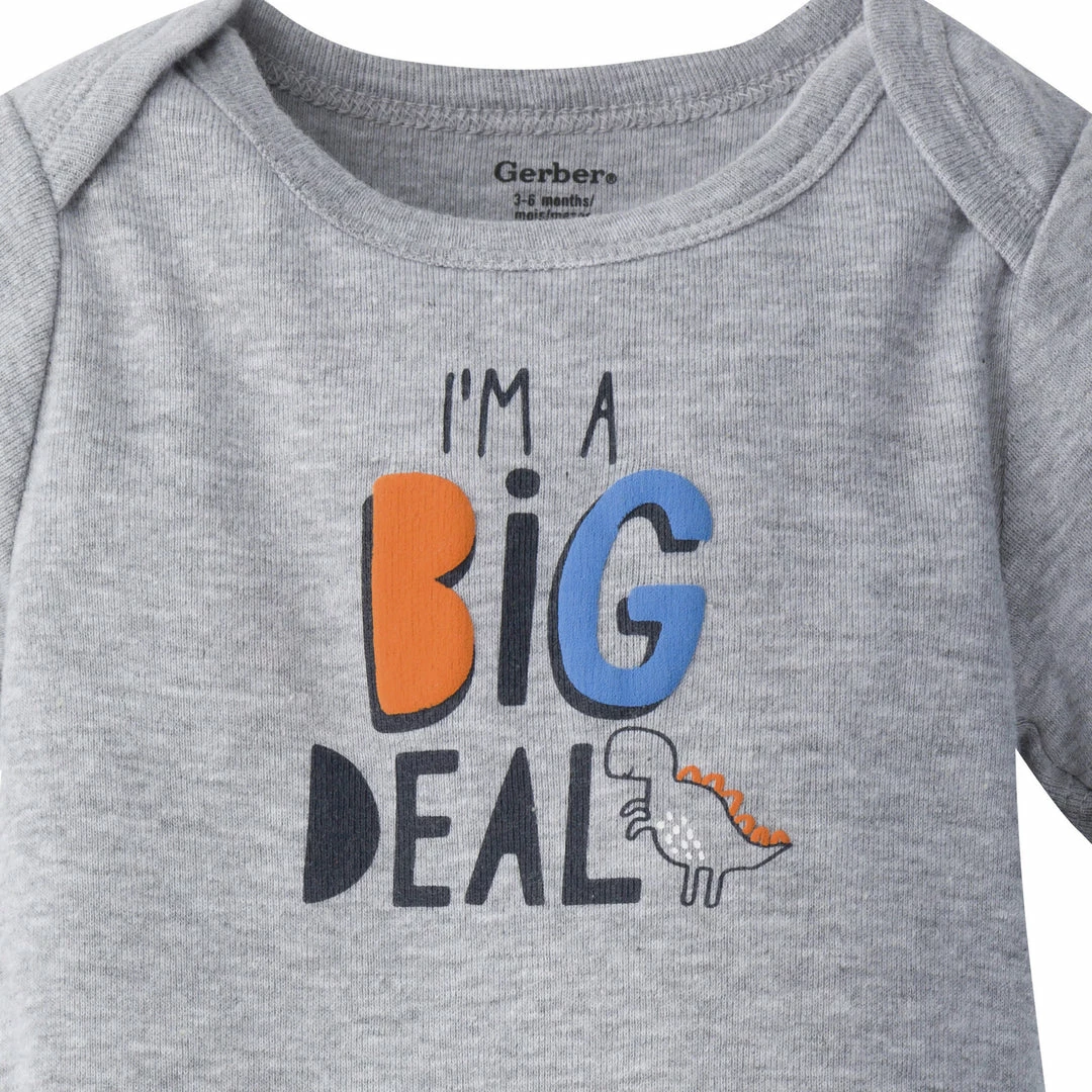 Best deal 💯 Gerber® BabyPreemie - 24M 3-Piece Baby Boys Dino-Mite Onesies® Bodysuits & Pants Set 🛒 3 Gerber® BabyPreemie - 24M 3-Piece Baby Boys Dino-Mite Onesies® Bodysuits & Pants Set