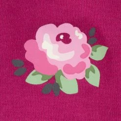 Gerber® 3-Piece Baby Girls Burgundy Garden Onesies® Bodysuit, Pants & Headband Set See What's New