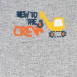 Gerber® 4-Pack Baby Boys Big Digger Tank Onesies® Bodysuits