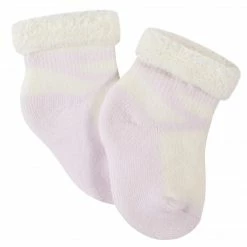 Gerber® 6-Pack Baby Girls Princess Wiggle Proof® Terry Bootie Socks