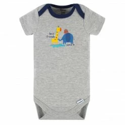 Gerber® 3-Piece Baby Boys Wild & Free Short Sleeve Onesies® Bodysuits & Pants Set