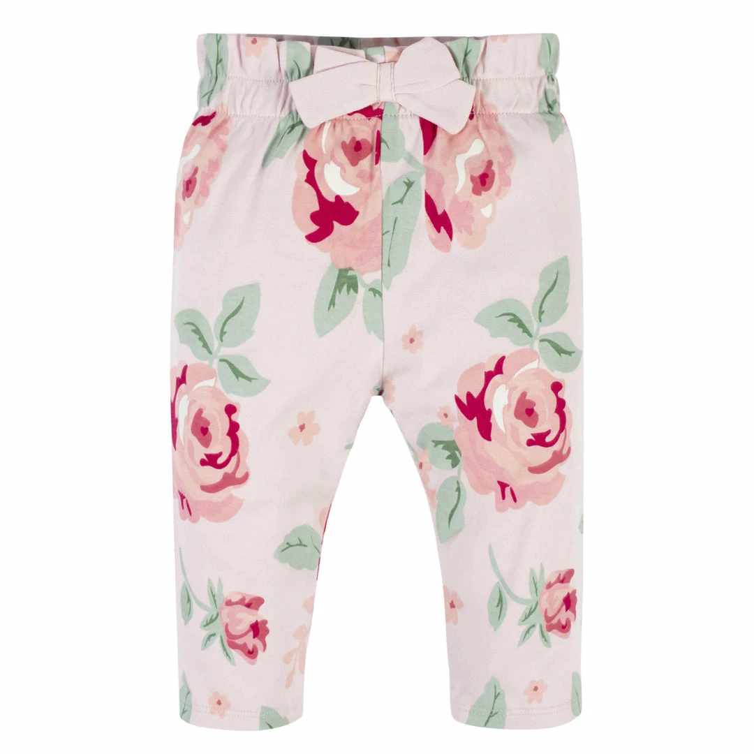 Outlet 🎉 Gerber® See What's New 3-Piece Baby 👧 Girls Pink Garden Onesies® Bodysuit, Pants & Headband Set 😍 3 Gerber® See What's New 3-Piece Baby Girls Pink Garden Onesies® Bodysuit, Pants & Headband Set