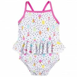 Gerber® Baby & Toddler Girls Ice Cream Dreams One-Piece Swimsuit BabyPreemie - 24M