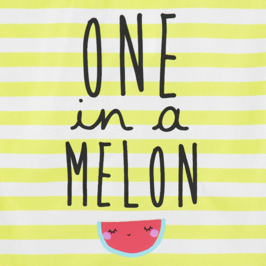 New 🔥 Gerber® 3-Piece 👧 Girls Watermelon Swim Bottoms, Rash Guard, & Hat Bundle BabyPreemie - 24M 😍 3 Gerber® 3-Piece Girls Watermelon Swim Bottoms, Rash Guard, & Hat Bundle BabyPreemie - 24M