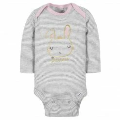 Gerber® BabyPreemie - 24M 6-Pack Baby Girls Princess Long Sleeve Onesies® Bodysuits