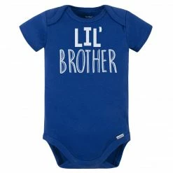 Gerber® Baby Boy "Lil' Brother" Short Sleeve Onesies® Bodysuit