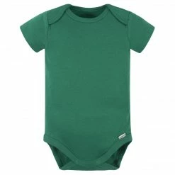 Gerber® 5-Pack Baby Kelly Green Premium Onesies® Bodysuits BabyPreemie - 24M
