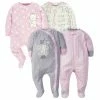 Gerber® 4-Pack Baby Girls Bunny Sleep 'N Plays