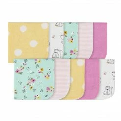Gerber® BabyPreemie - 24M 10-Pack Girls Fox Washcloths